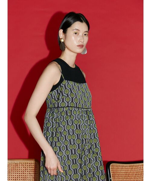 ☆☆☆様UN3D. PAISLEY DOT CAMI OP キャミワンピース 様UN3D. PAISLEY DOT CAMI OP キャミワンピース - メルカリ