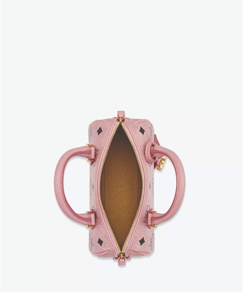 MCM（エムシーエム）の「ELLA ボストンバッグ - ヴィセトス（ボストンバッグ・メンズ・ブラウン/ホワイト/ピンク・mini）」の17枚目の写真