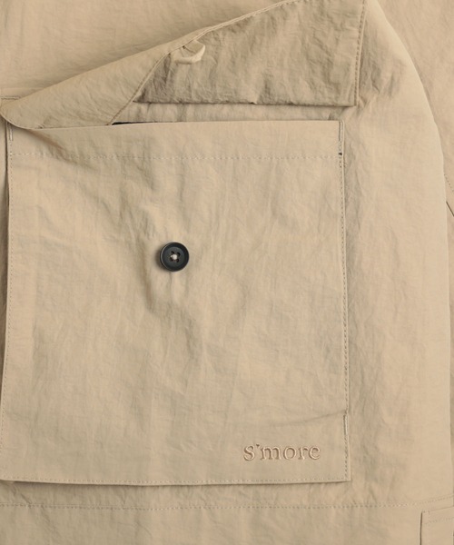 S'more(スモア)の「M65 short jacket(ミリタリージャケット・レディース・ベージュ/カーキ・SMALL/MEDIUM/LARGE/X-LARGE)」の8枚目の写真