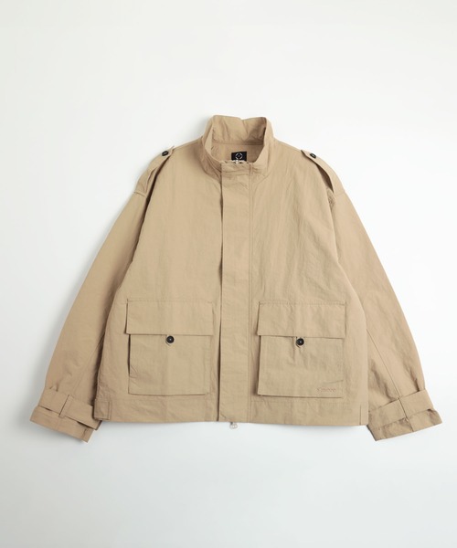 S'more(スモア)の「M65 short jacket(ミリタリージャケット・レディース・ベージュ/カーキ・SMALL/MEDIUM/LARGE/X-LARGE)」の12枚目の写真