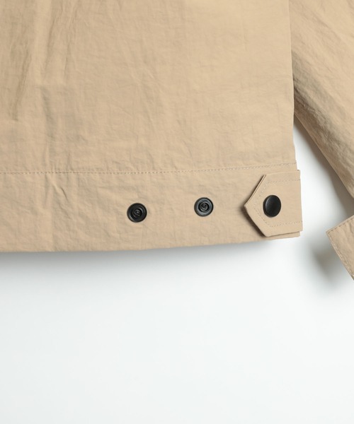 S'more(スモア)の「M65 short jacket(ミリタリージャケット・レディース・ベージュ/カーキ・SMALL/MEDIUM/LARGE/X-LARGE)」の4枚目の写真
