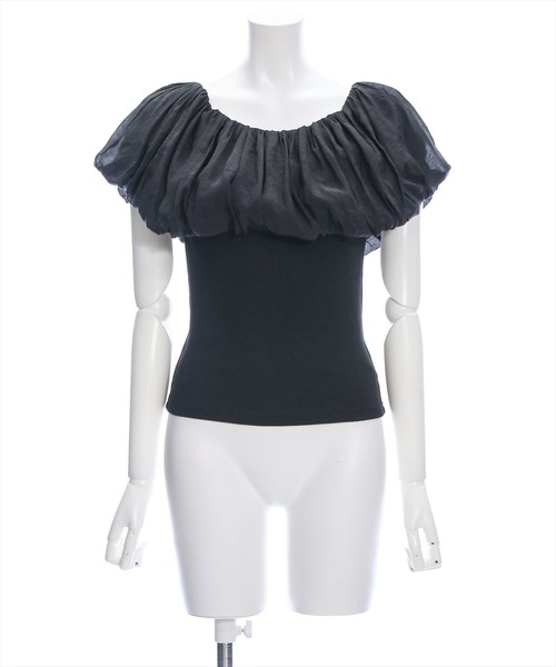 clear（クリア）の「マルチwayオフショルリブカットソートップス［大人 フェミニン］≪再入荷≫（Tシャツ/カットソー・レディース・サックスブルー/アイボリー/ブラック・F）」の21枚目の写真