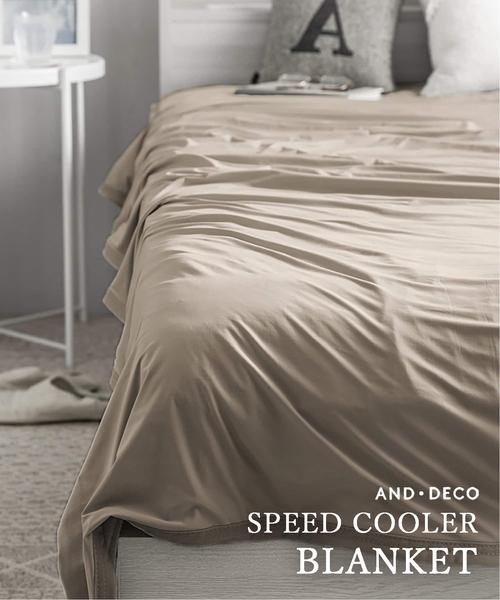 AND DECO/アンドデコ】 COOL BLANKET PREMIUM S 冷感ブランケット