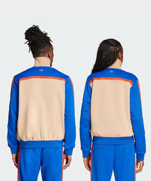 adidas Originals（アディダスオリジナルス）の「ウェールズ・ボナー ジャージー トラックトップ（ジャージ） / アディダスオリジナルス adidas Originals（ナイロンジャケット・メンズ・ブルー・X-LARGE/LARGE/MEDIUM/SMALL）」の2枚目の写真