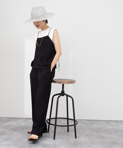 NOLLEY’S(ノーリーズ)の「◇【WEB限定サイズあり】ウォッシャブルイージードレスアップパンツ(その他パンツ・レディース・ブラック・36/38/40)」の10枚目の写真