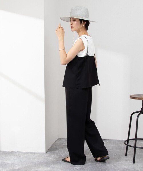 NOLLEY’S(ノーリーズ)の「◇【WEB限定サイズあり】ウォッシャブルイージードレスアップパンツ(その他パンツ・レディース・ブラック・36/38/40)」の12枚目の写真