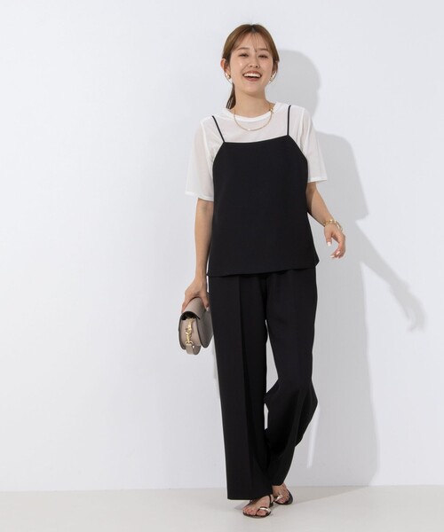 NOLLEY’S(ノーリーズ)の「◇【WEB限定サイズあり】ウォッシャブルイージードレスアップパンツ(その他パンツ・レディース・ブラック・36/38/40)」の5枚目の写真