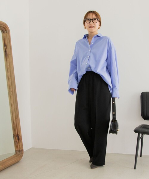 NOLLEY’S(ノーリーズ)の「◇【WEB限定サイズあり】ウォッシャブルイージードレスアップパンツ(その他パンツ・レディース・ブラック・36/38/40)」の7枚目の写真