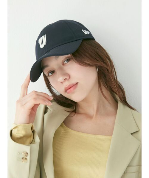 NEW ERA(ニューエラ)の「NEW ERA別注 Uロゴキャップ(キャップ・レディース・グリーン/レッド/ブラウン/ネイビー・FREE)」の14枚目の写真
