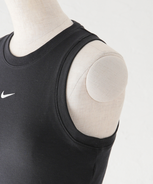 NIKE（ナイキ）の「【NIKE/ナイキ】 WSNSWエッセンシャルリブCRPタンクトップ（タンクトップ・レディース・ブラック/ブルー系その他・SMALL/X-SMALL）」の9枚目の写真