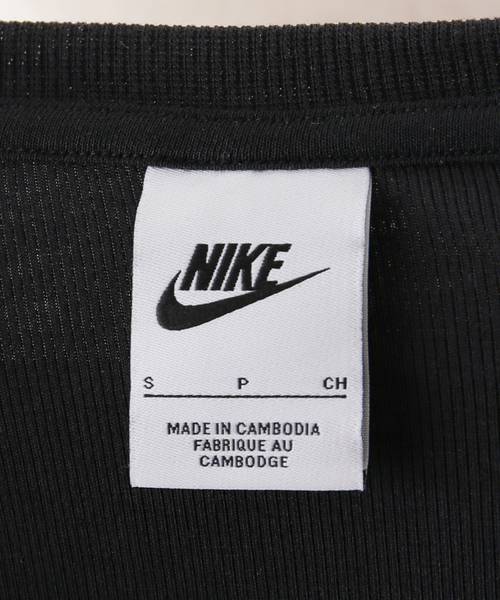 NIKE（ナイキ）の「【NIKE/ナイキ】 WSNSWエッセンシャルリブCRPタンクトップ（タンクトップ・レディース・ブラック/ブルー系その他・SMALL/X-SMALL）」の5枚目の写真