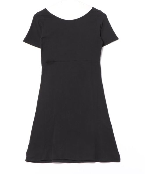 汗染み対策☆年中使える】Vネックペチコートワンピース（汗じみ防止