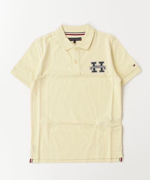 TOMMY HILFIGER（トミーヒルフィガー）の「BOYS レギュラーショートスリーブポロシャツ（ポロシャツ・キッズ・イエロー/レッド/ホワイト・140cm/150cm/160cm/130cm）」の5枚目の写真