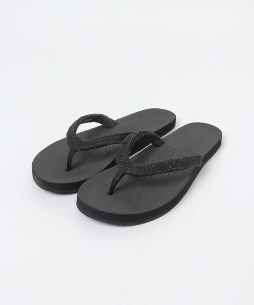 Indosole(インドソール)の「indosole Pable FLIP FLOPS 2(サンダル・レディース・インディゴブルー/ブラック/オフホワイト・4/6/8)」の11枚目の写真