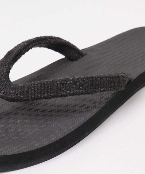 Indosole(インドソール)の「indosole Pable FLIP FLOPS 2(サンダル・レディース・インディゴブルー/ブラック/オフホワイト・4/6/8)」の18枚目の写真
