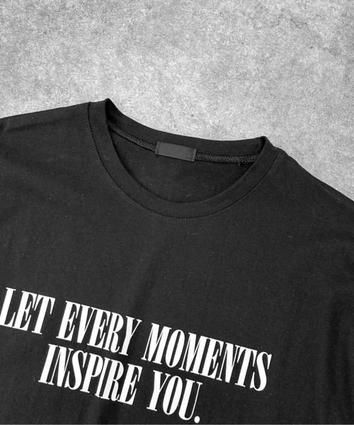 jiasecond.(ジアセカンド)の「【jiasecond.】袖レースプリントオーバーTシャツ / トップス カットソー 半袖 Tシャツ プリント オーバー レース ブラック ホワイト(Tシャツ/カットソー・レディース・ホワイト/ブラック・FREE)」の5枚目の写真