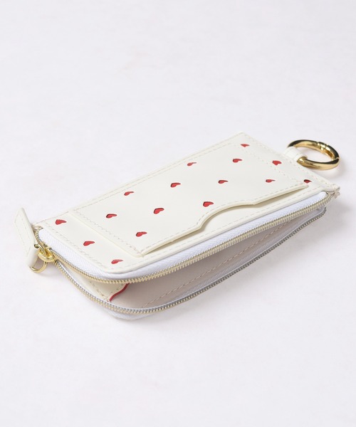 ミニハート/メタリックリボン/グリッター/フラグメントケース（カード