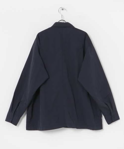 URBAN RESEARCH（アーバンリサーチ）の「ナイロンタッサーワークシャツ（シャツ/ブラウス・メンズ・ネイビー/ブラック・MEDIUM/LARGE）」の12枚目の写真