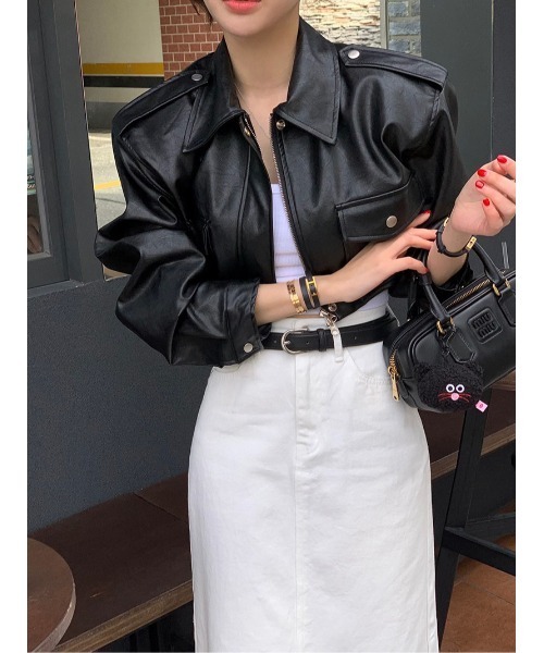 格安【美品】英国ブランドREISSキャサリン妃愛用ブランド★レザージャケット 格安【美品】英国ブランドREISSキャサリン妃愛用ブランド☆レザー