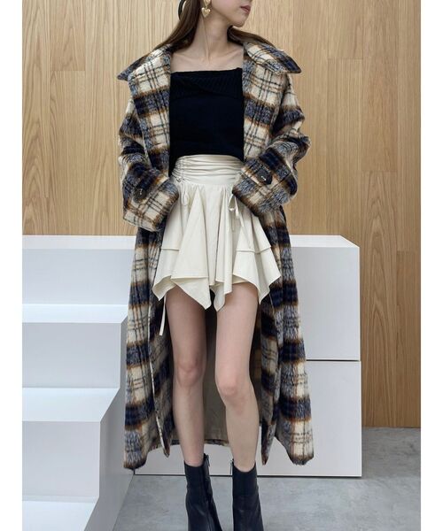 EVRIS（エヴリス）の「ツイストオフショルダーニットトップス（ニット/セーター・レディース・グレー/ブラック/レッド・FREE）」の19枚目の写真