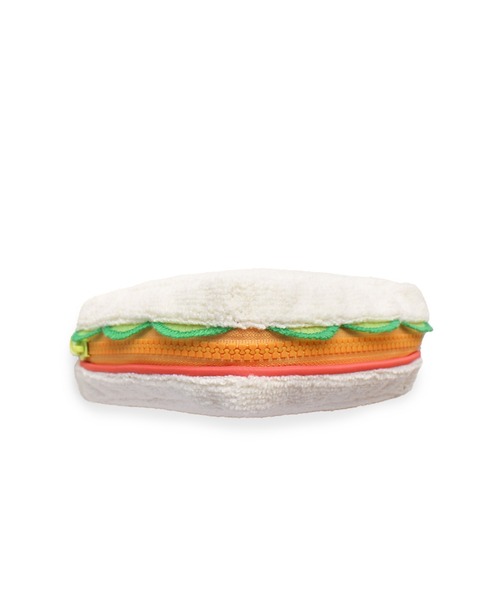 ACCOMMODE（アコモデ）の「喫茶 サンドイッチポーチ（ポーチ・レディース・ホワイト・FREE）」の4枚目の写真