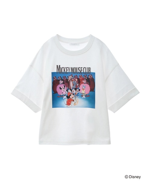 ミッキーマウスクラブハウス/フォトプリントTEE（Tシャツ/カットソー 