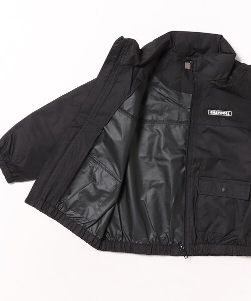 BABYDOLL（ベビードール）の「【防風撥水】2WAYウィンドブレーカー 9838K（ナイロンジャケット・キッズ・ブラック/ベビーピンク/チャコールグレー/オフホワイト/パープル/ベージュ/その他1/グリーン系その他7・90cm/100cm/110cm/120cm/130cm/140cm/150cm）」の10枚目の写真