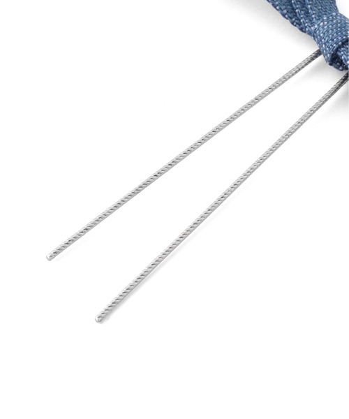 ANEMONE（アネモネ）の「ロングリボンUピン[2本セット]（ヘアピン・レディース・ブルー/ブラック・FREE）」の6枚目の写真