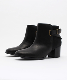 ikka | バックベルトショートブーツ(ブーツ)