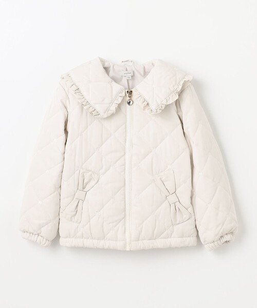 ANY(エニィ)の「ハートキルティングブルゾン(ブルゾン・キッズ・ベージュ系/ピンク系・110/120/130)」の9枚目の写真