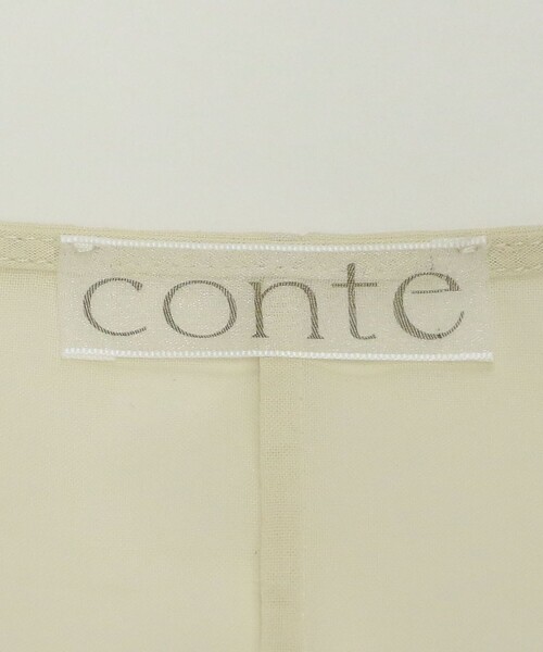 conte（コンテ）の「＜conte＞シアー ベルテッド ジレ（ベスト