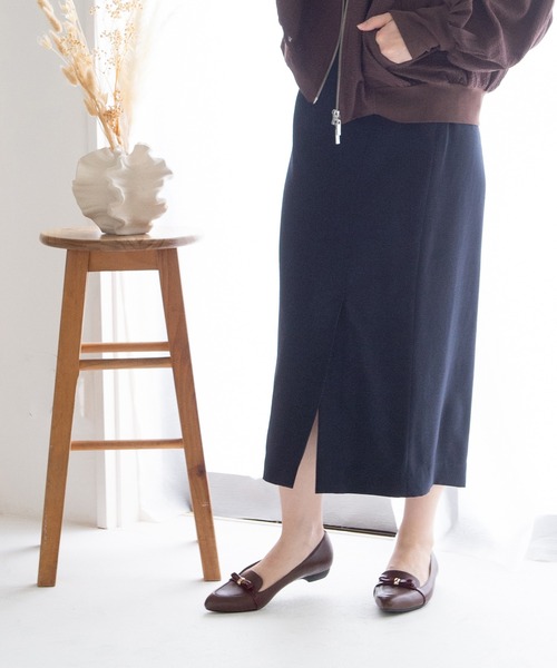 JELLY BEANS（ジェリービーンズ）の「【晴雨兼用】【防水・撥水】【生活防水】【滑りにくい】【雨の日】【通勤靴】【レイン対応】リボンローファーモールドソールレインパンプス(325-49050)JELLY BEANS(ジェリービーンズ)（レインシューズ・レディース・ダークブラウン/グレー/ブラック・22.5/23/23.5/24/24.5）」の17枚目の写真