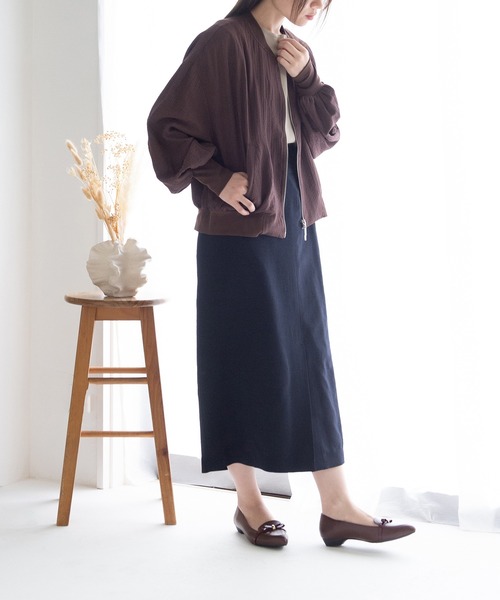 JELLY BEANS（ジェリービーンズ）の「【晴雨兼用】【防水・撥水】【生活防水】【滑りにくい】【雨の日】【通勤靴】【レイン対応】リボンローファーモールドソールレインパンプス(325-49050)JELLY BEANS(ジェリービーンズ)（レインシューズ・レディース・ダークブラウン/グレー/ブラック・22.5/23/23.5/24/24.5）」の18枚目の写真