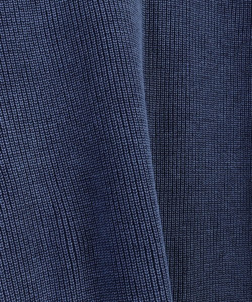 WESTSEA（ウエストシー）の「片畔 ストーンウォッシュ加工 ルーズサイズ 無地クルー（ニット/セーター・メンズ・スミクロ/グレー/ネイビー・L/M）」の19枚目の写真