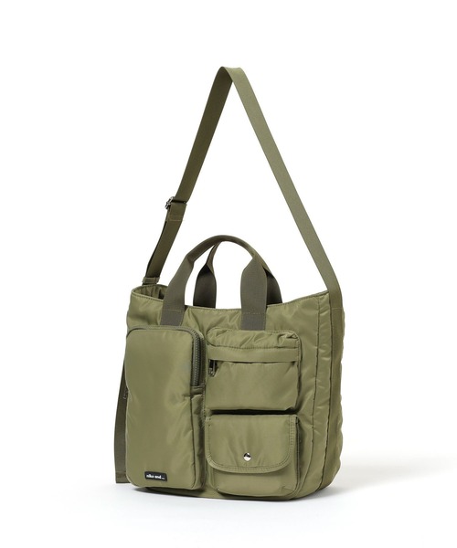 niko and...（ニコアンド）の「オリジナルメニーポケット2WAYトートバッグ（トートバッグ・レディース・ブラウン/ブラック/カーキ・0）」の3枚目の写真