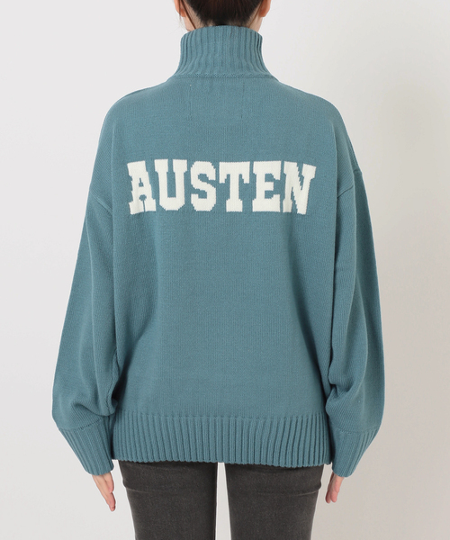 セール】別注【LOGAN Knitting Mills】*RELUME ハーフジップ