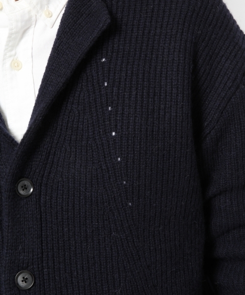 GLOBAL WORK（グローバルワーク）の「7ゲージラムテーラーカーデ/567421（カーディガン/ボレロ・メンズ・ブラック/ネイビー/ダークグレー/グレー・LARGE/X-LARGE/MEDIUM/SMALL）」の8枚目の写真