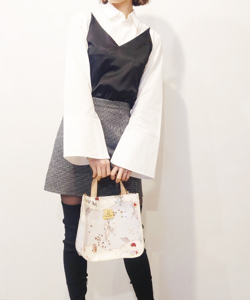 CRYSTAL BALL（クリスタルボール）の「ワイドカフスブラウス（シャツ/ブラウス・レディース・ホワイト・SMALL）」の2枚目の写真