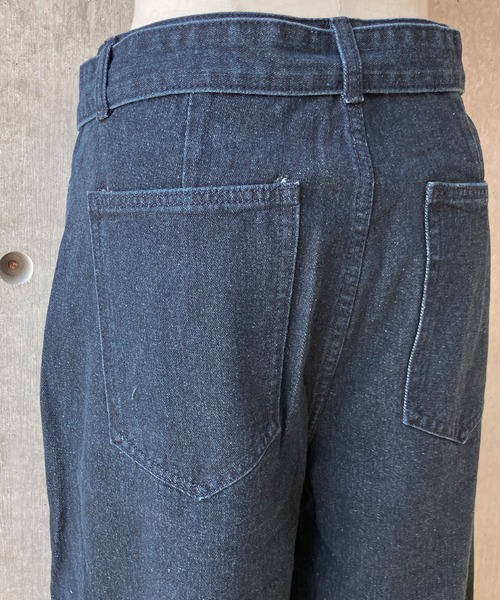 meJane(ミージェーン)の「デニムワイドバギーパンツ(デニムパンツ・レディース・インディゴブルー・L/M/S)」の21枚目の写真