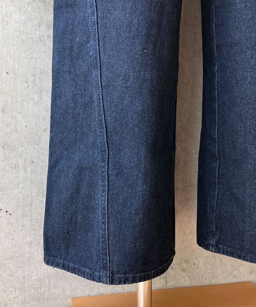 meJane(ミージェーン)の「デニムワイドバギーパンツ(デニムパンツ・レディース・インディゴブルー・L/M/S)」の22枚目の写真