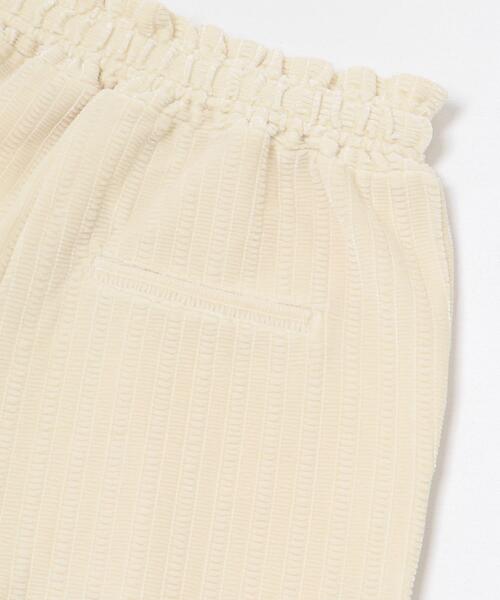ITEMS URBANRESEARCH(アイテムズ アーバンリサーチ)の「ベロアイージーパンツ(その他パンツ・レディース・ホワイト系その他/ライトブラウン/チャコールグレー・FREE)」の9枚目の写真