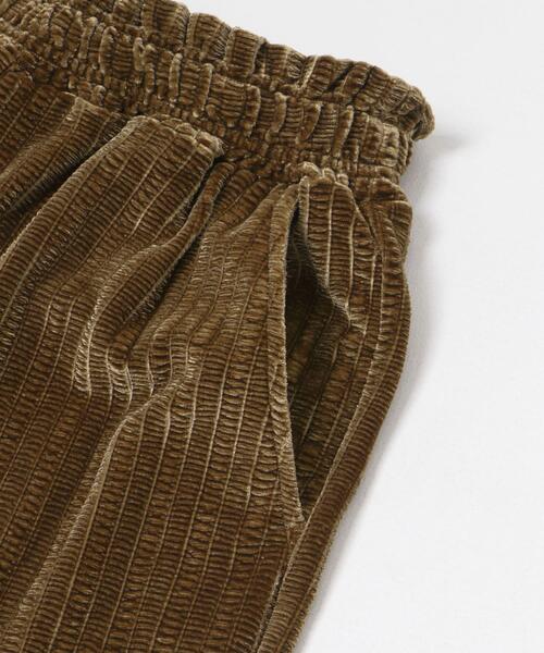 ITEMS URBANRESEARCH(アイテムズ アーバンリサーチ)の「ベロアイージーパンツ(その他パンツ・レディース・ホワイト系その他/ライトブラウン/チャコールグレー・FREE)」の19枚目の写真