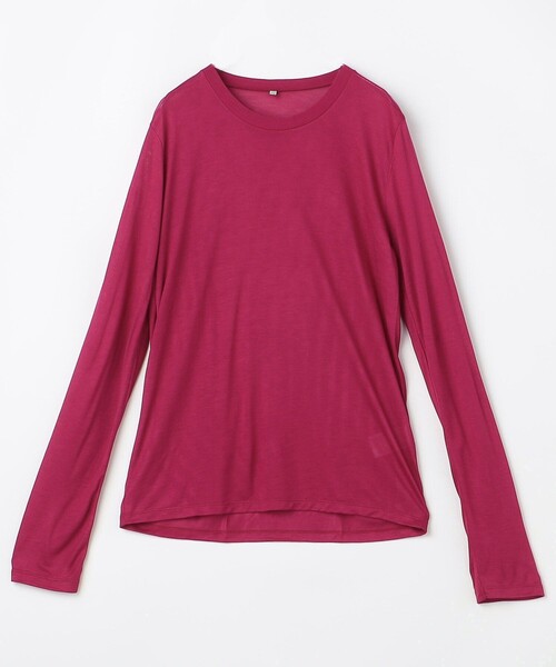 baserange ベースレンジ LONG SLEEVE TEE ピンク FREAK'S STORE tシャツ Baserange/ベースレンジ OMO LONGSLEEVE