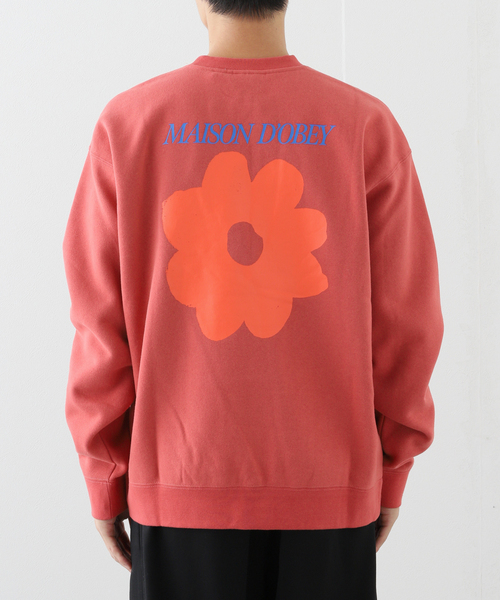 OBEY(オベイ)の「OBEY / オベイ MAISON DOBEY(Tシャツ/カットソー・メンズ・ブラック/レッド・MEDIUM/LARGE)」の8枚目の写真