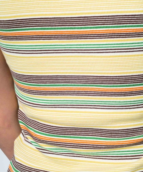 ROXY（ロキシー）の「PLAYFULL DRESS/ロキシータイトボーダーワンピース（ワンピース・レディース・グレー/ブルー/ブラック/ピンク・LARGE/MEDIUM/SMALL）」の12枚目の写真