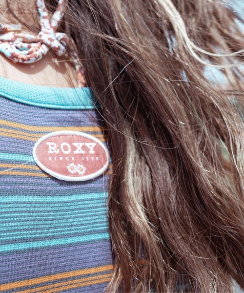 ROXY（ロキシー）の「PLAYFULL DRESS/ロキシータイトボーダーワンピース（ワンピース・レディース・グレー/ブルー/ブラック/ピンク・LARGE/MEDIUM/SMALL）」の20枚目の写真