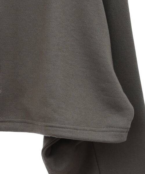 CRAFT STANDARD BOUTIQUE（クラフトスタンダードブティック）の「【WEB限定】裏毛ダブルジップショートスウェット（スウェット・レディース・ブラック/ホワイト系その他/ネイビー/杢グレー/グリーン系その他3/カーキ・FREE）」の17枚目の写真