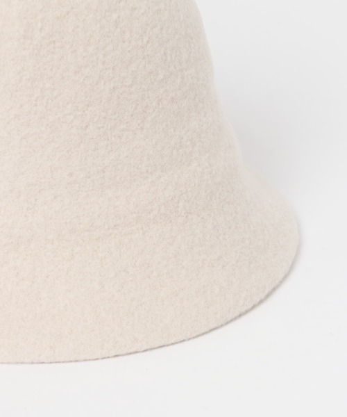 URBAN RESEARCH DOORS（アーバンリサーチドアーズ）の「ウールバスクハット（ハット・レディース・アイボリー/ブラック・ONE）」の3枚目の写真