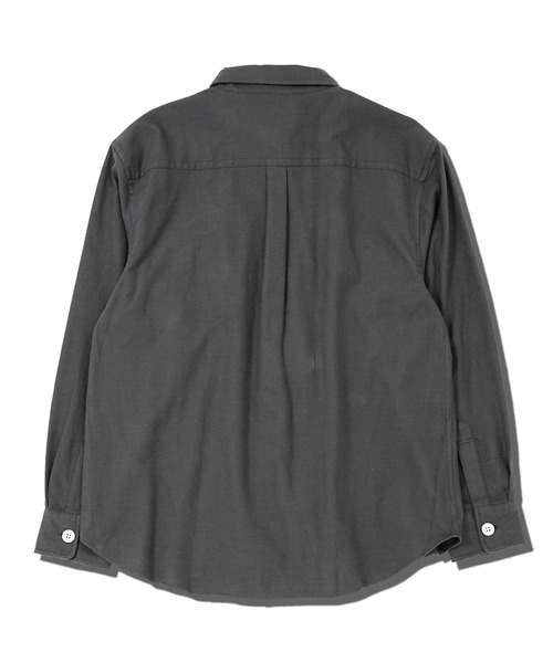 jiggys shop（ジギーズショップ）の「長袖CPOフランネルシャツ（シャツ/ブラウス・メンズ・グレー/ブラック/カーキ/グレー系その他/ネイビー/ホワイト・SMALL/MEDIUM/LARGE/X-LARGE）」の21枚目の写真