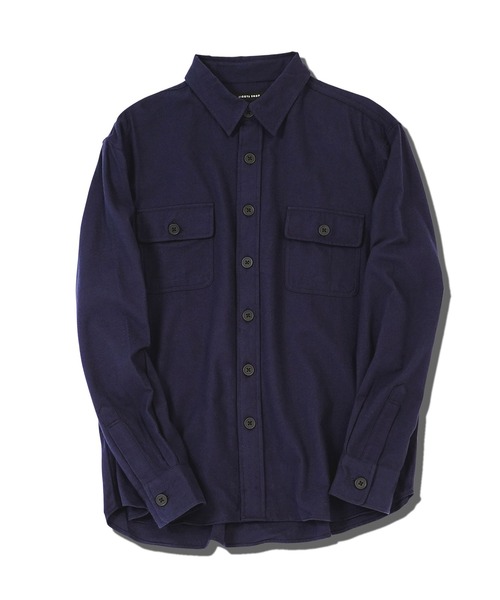 jiggys shop（ジギーズショップ）の「長袖CPOフランネルシャツ（シャツ/ブラウス・メンズ・グレー/ブラック/カーキ/グレー系その他/ネイビー/ホワイト・SMALL/MEDIUM/LARGE/X-LARGE）」の16枚目の写真